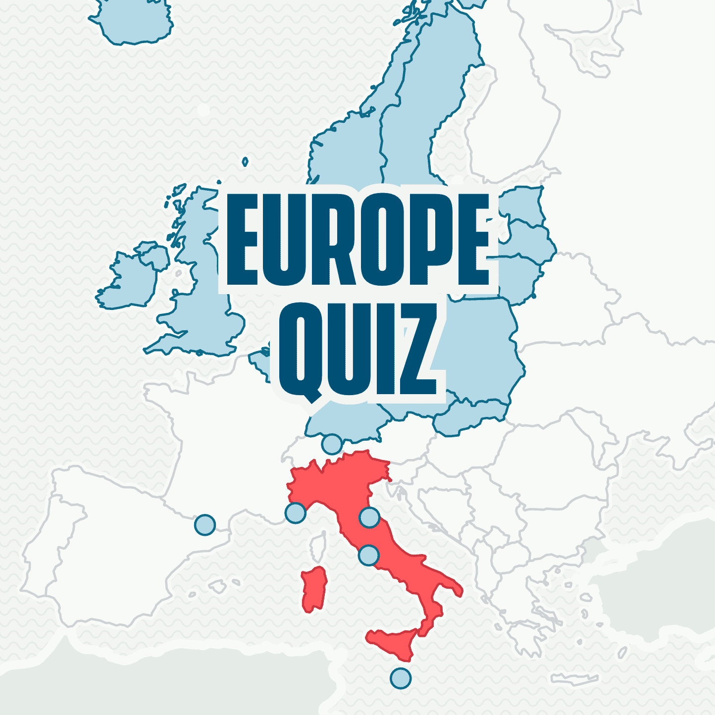 Geography Games And Quizzes   Europe Quiz Cover Square 